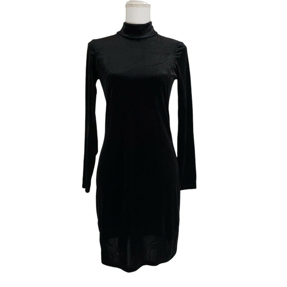 1. State | Dresses | State Womens Size S Black Velvet Sleeveless Halter  Neck Bodycon Dress Party | Poshmark